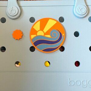 Sun & Sea Bogg Charm-Beach Bogg Charm-Ocean Lover Bogg Bit-New